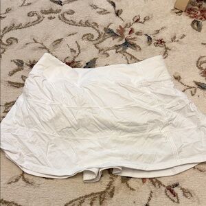 White Athletic Skort LuluLemon